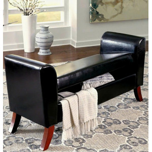 B010 - 109 Ashley : Ghế Băng , Rương Lưu Trữ Bọc Nệm